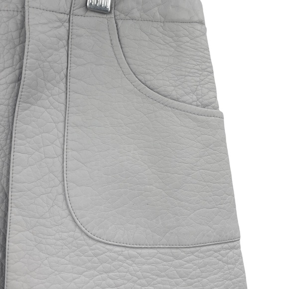 💕SALE💕 NWT Nasty Gal Leather Nightwalker Origami Layered Shorts - Picture 8 of 13